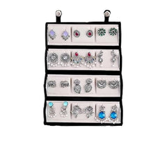 Oxidized Designer Stud Earrings Set of 12 with Folding Jewelry Box | Traditional & Modern Earring Set for Women & Girls