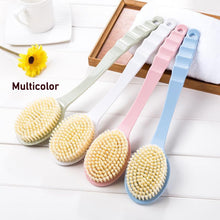 Back Scrubber For Shower Dry Body Brush Back Brush Long Handle (1 Pc)