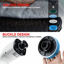 7-in-1 Electric Spin Scrubber Cleaning Brush With Extension Handle (1 Set)